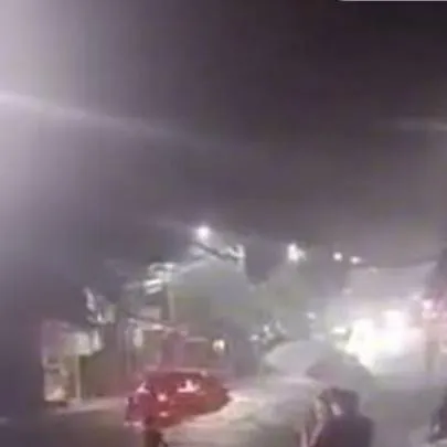 chat with ai character: SUV falls in river