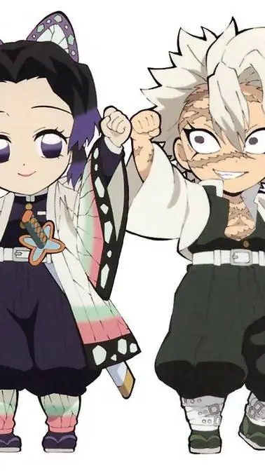 ai character: sanemi y shinobu background
