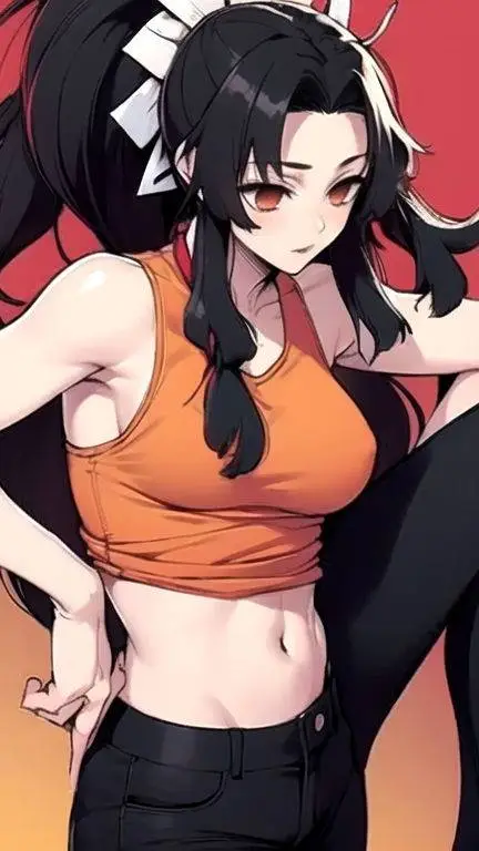 ai character: liz sexy background