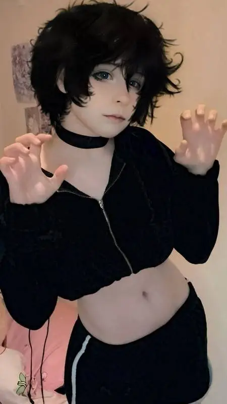 ai character: Femboy  background