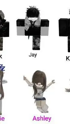 ai character: Roblox gc :3 background