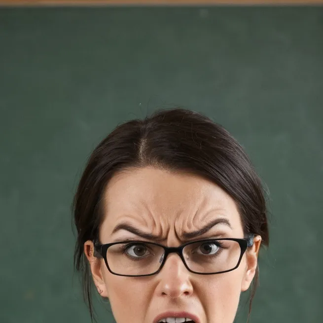 chat with ai character: strict teacher
