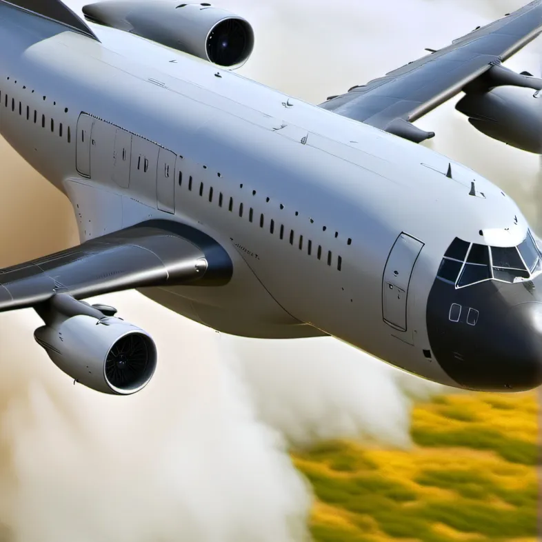 chat with ai character: u.s military plane