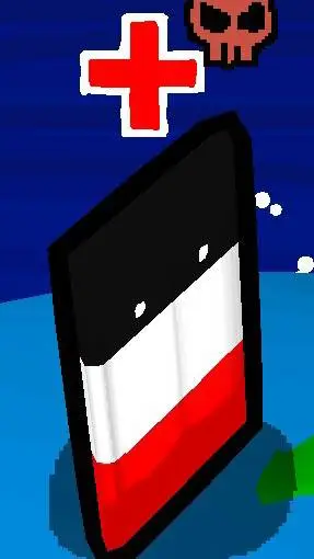 ai character: rectangle background