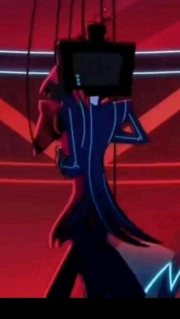 ai character: Vox x Alastor background