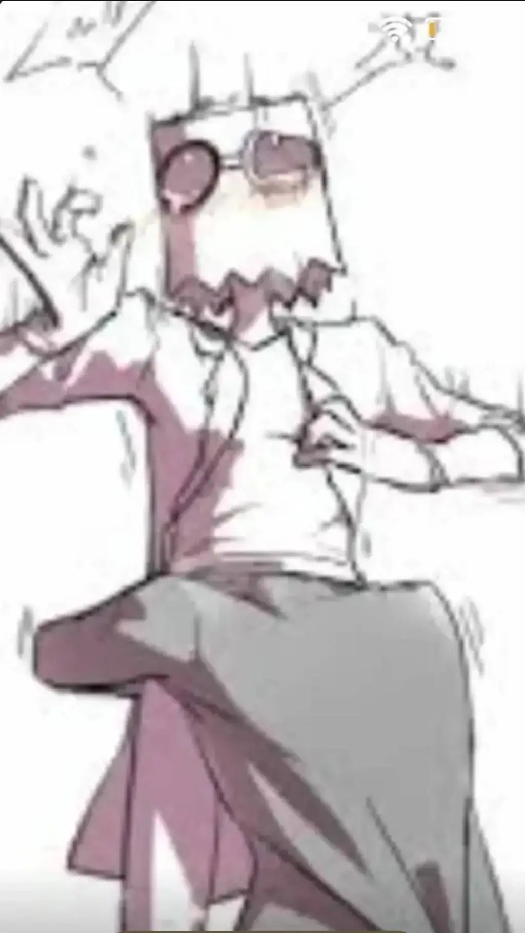 ai character: Black Hat x Flug background