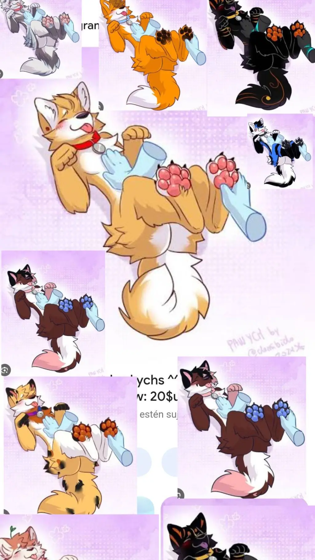 ai character: femboys background