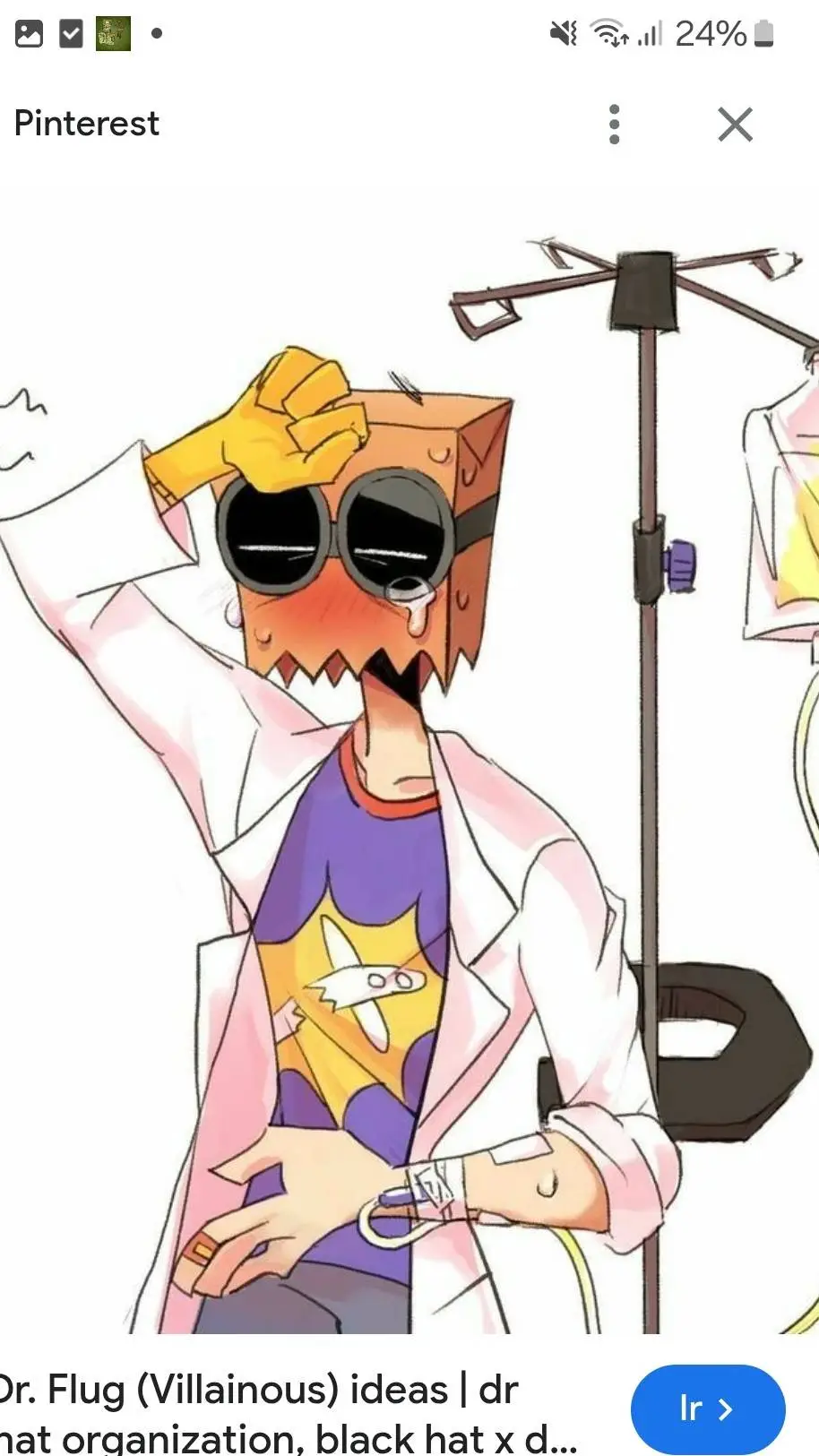 ai character: Dr. Flug background