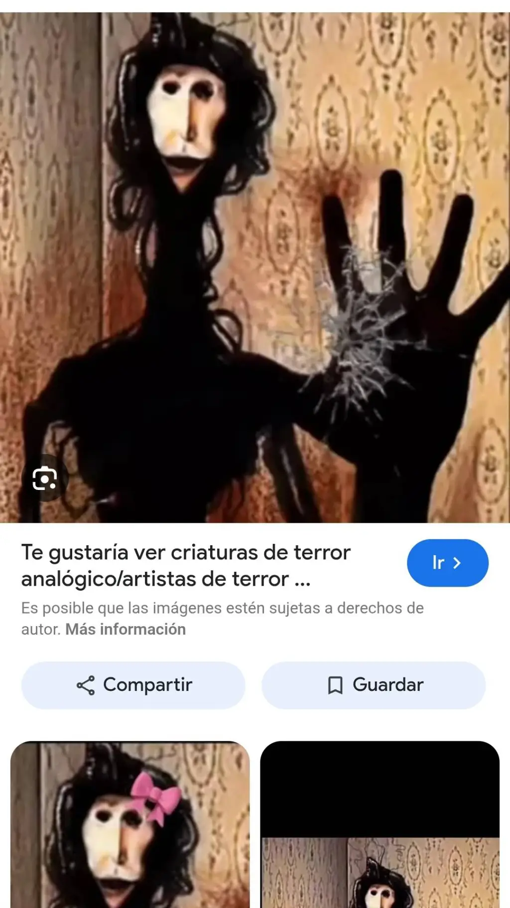 ai character: terror anologico background