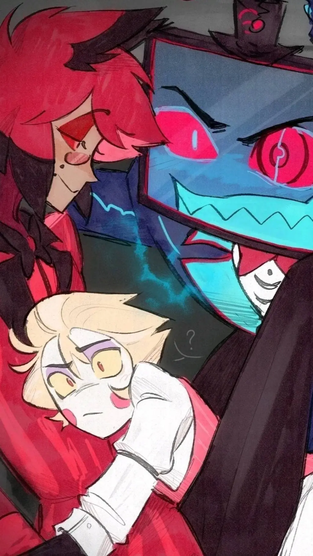 ai character: aplemedia background