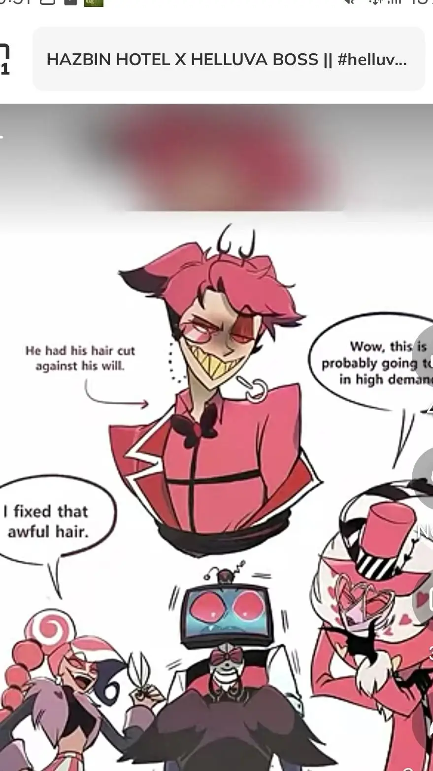 ai character: Alastor x Vee,s background