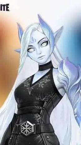 ai character: lady windfrost  background