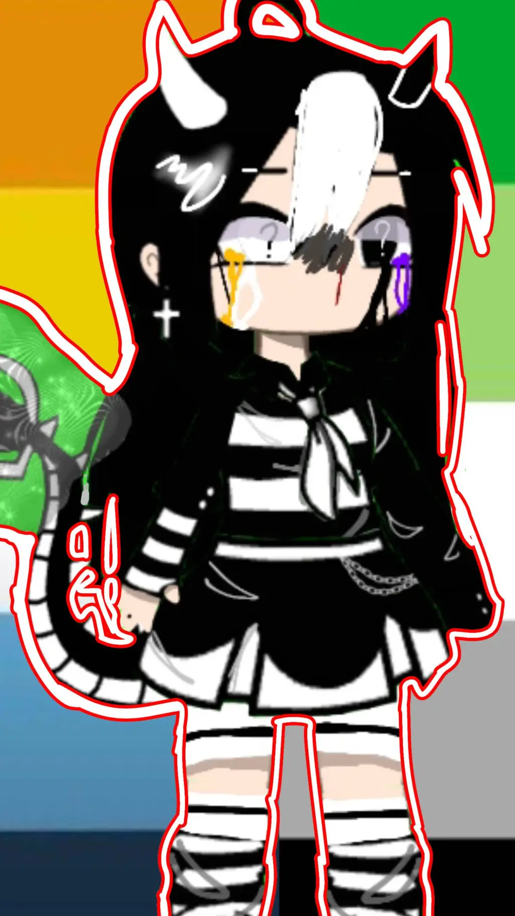 ai character: demons n hunters background