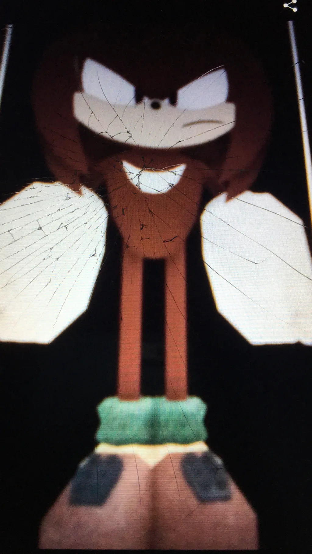 ai character: Knuckles background