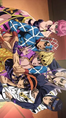 ai character: JJBA background