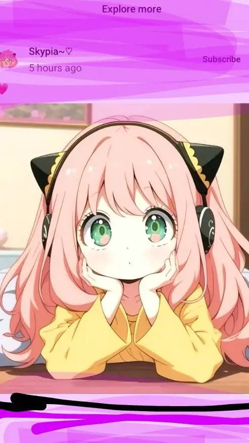 ai character: cute background