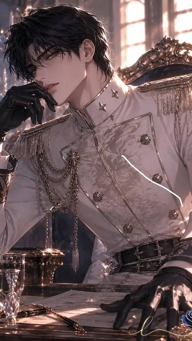 ai character: Prince William  background
