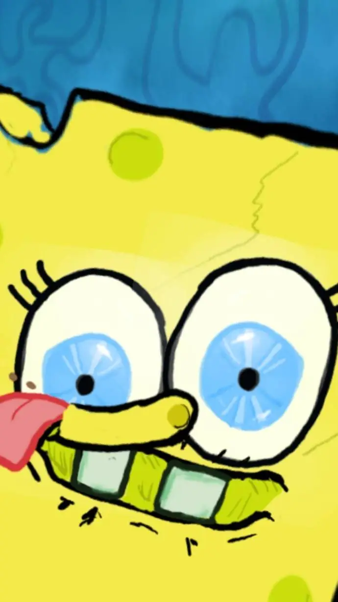 ai character: bob esponja background