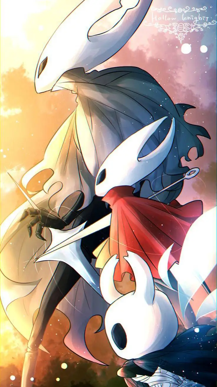 ai character: hollow knight  background