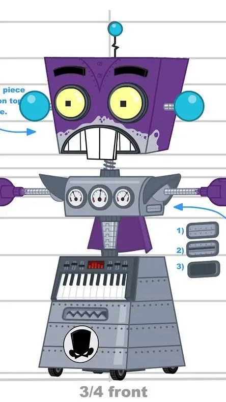 ai character: Fanbot background