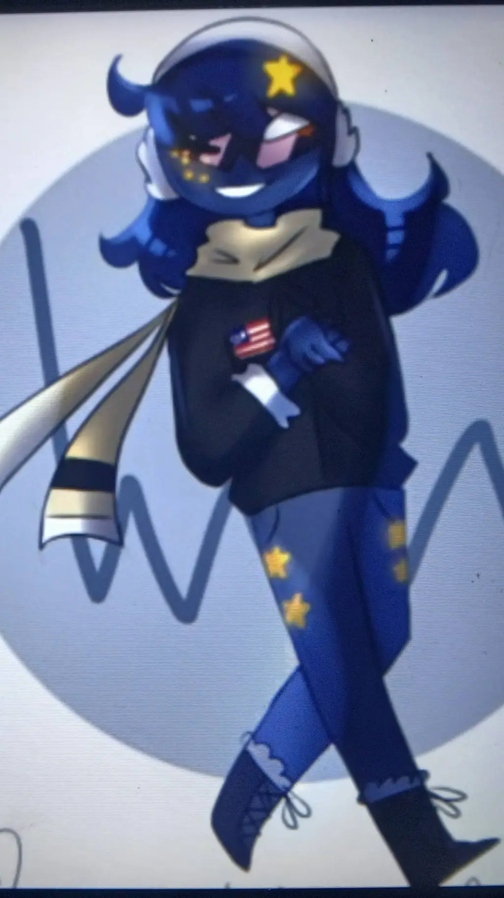 ai character: Alaska🇺🇸 background