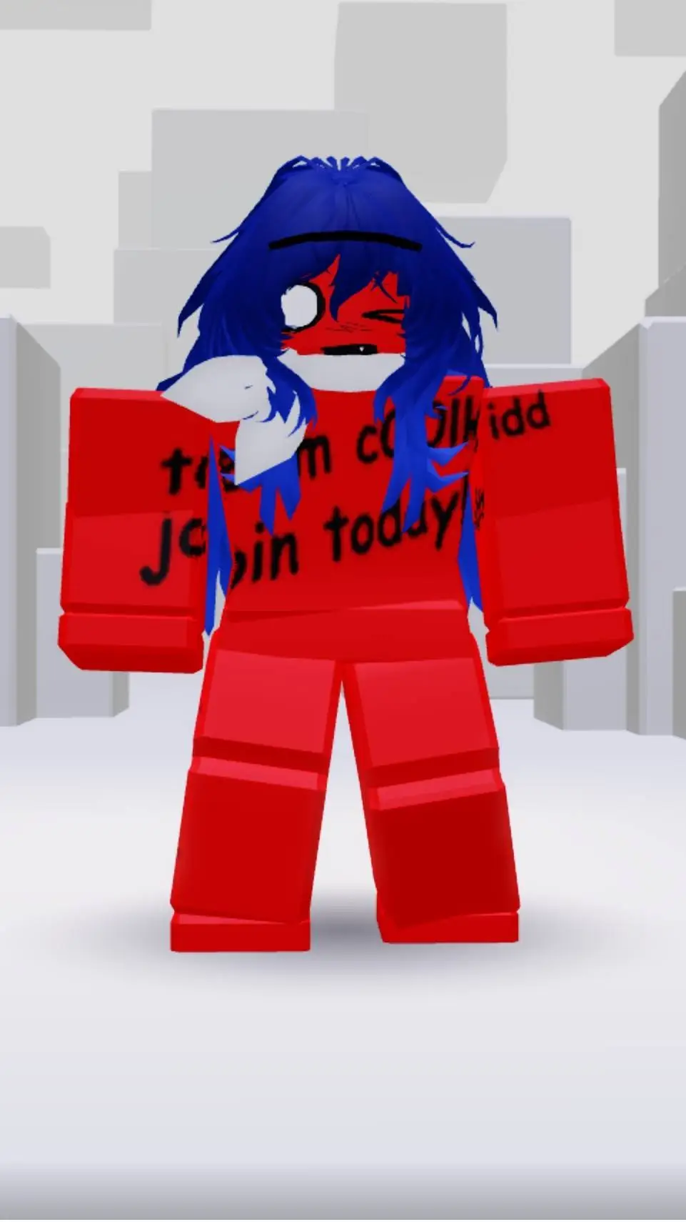 ai character: Female coolkid background