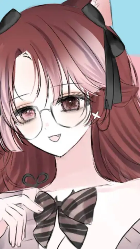 ai character: Lilac background