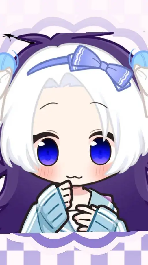 ai character: chibi genderfluid? background