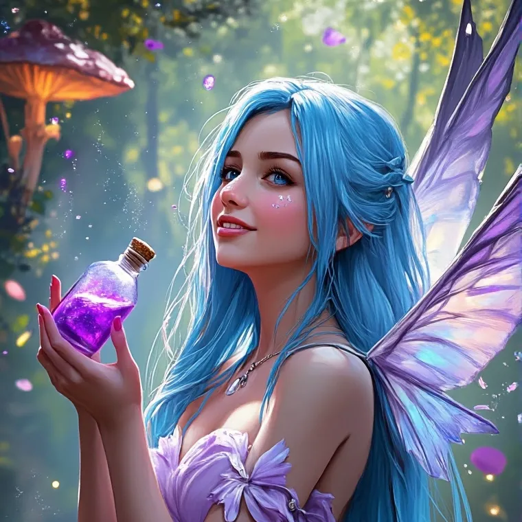 chat with ai character: Your a fairy