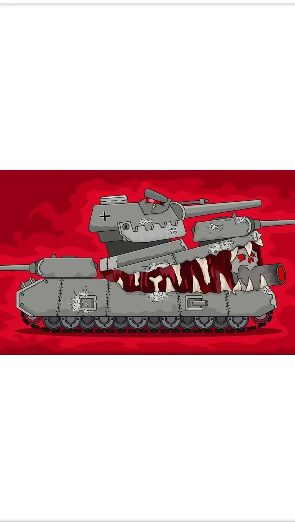 ai character: Ужас танк. background