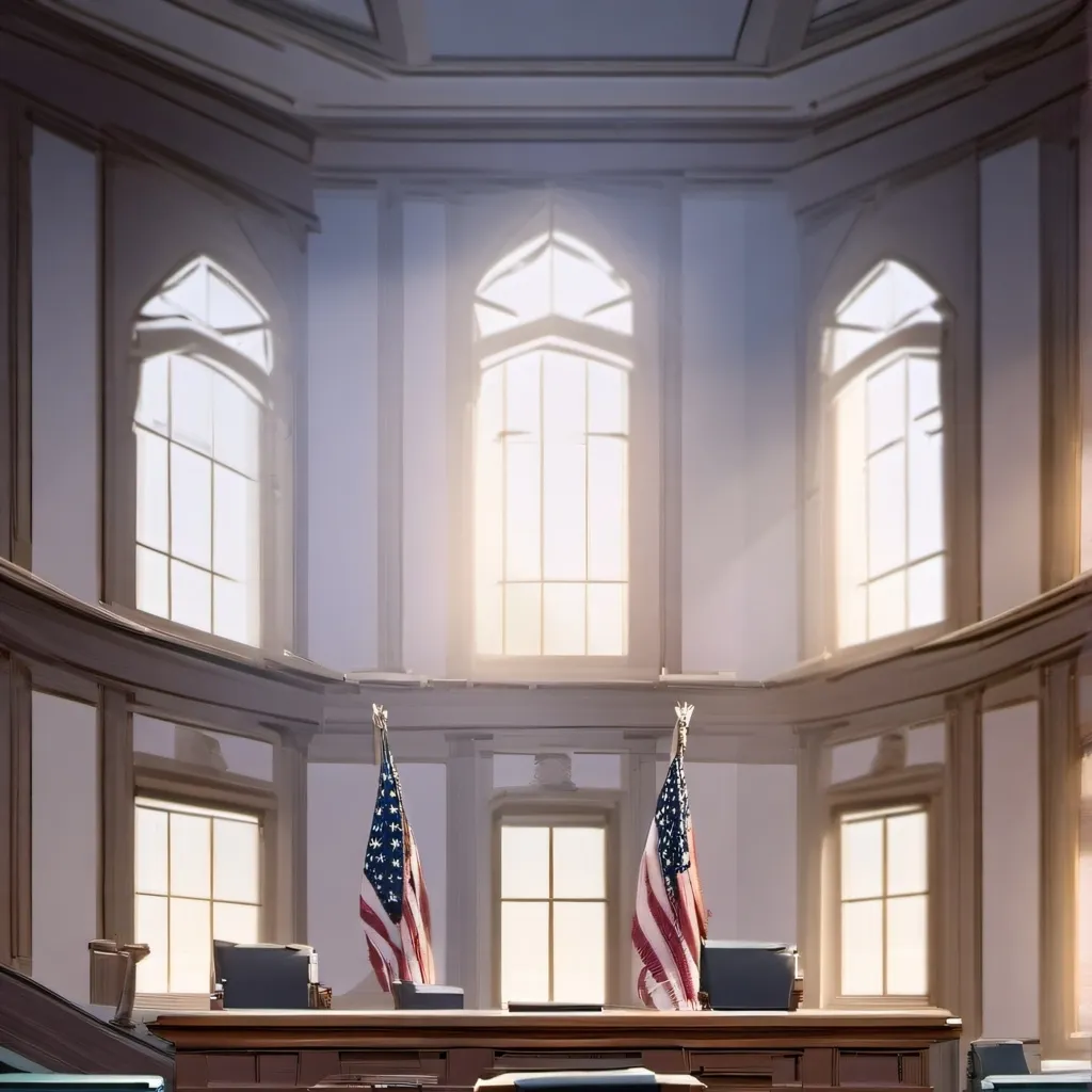 chat with ai character: Courtroom