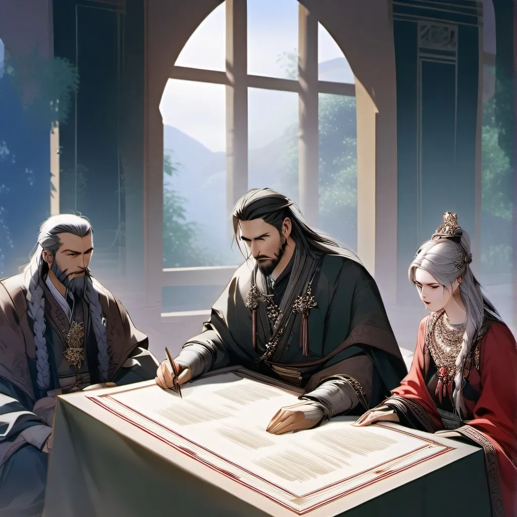 chat with ai character: Peace Treaty