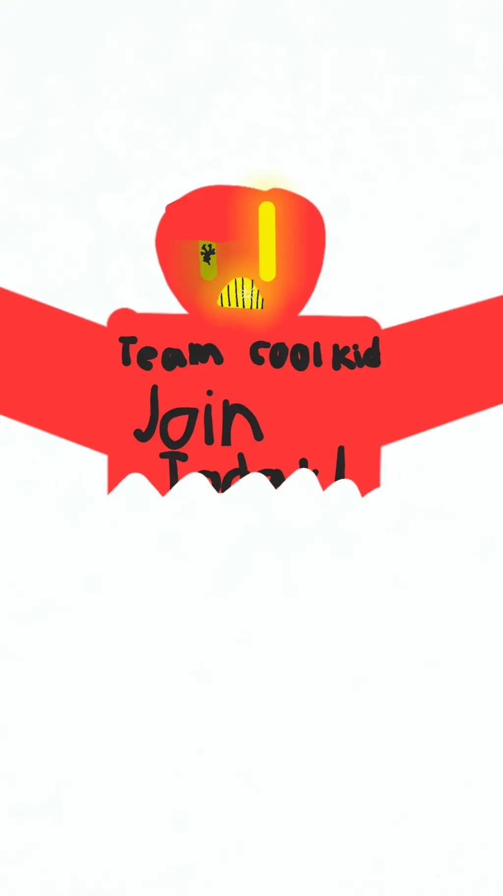 ai character: robot c00lkid background
