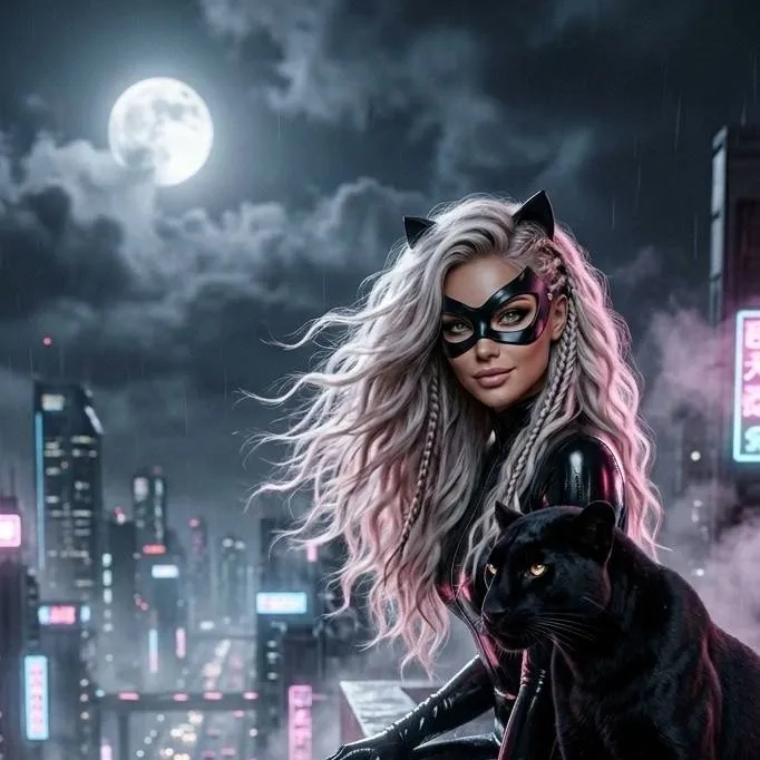chat with ai character: Lady Cat 