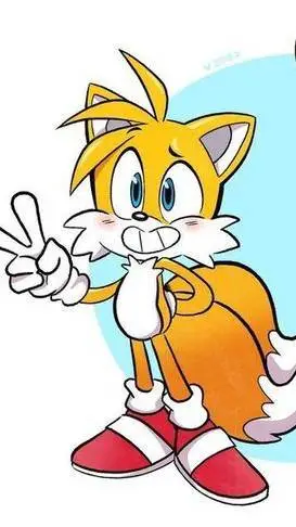ai character: Tails the fox background