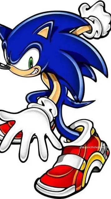 ai character: 🔵🦔Sonic🦔🔵! background