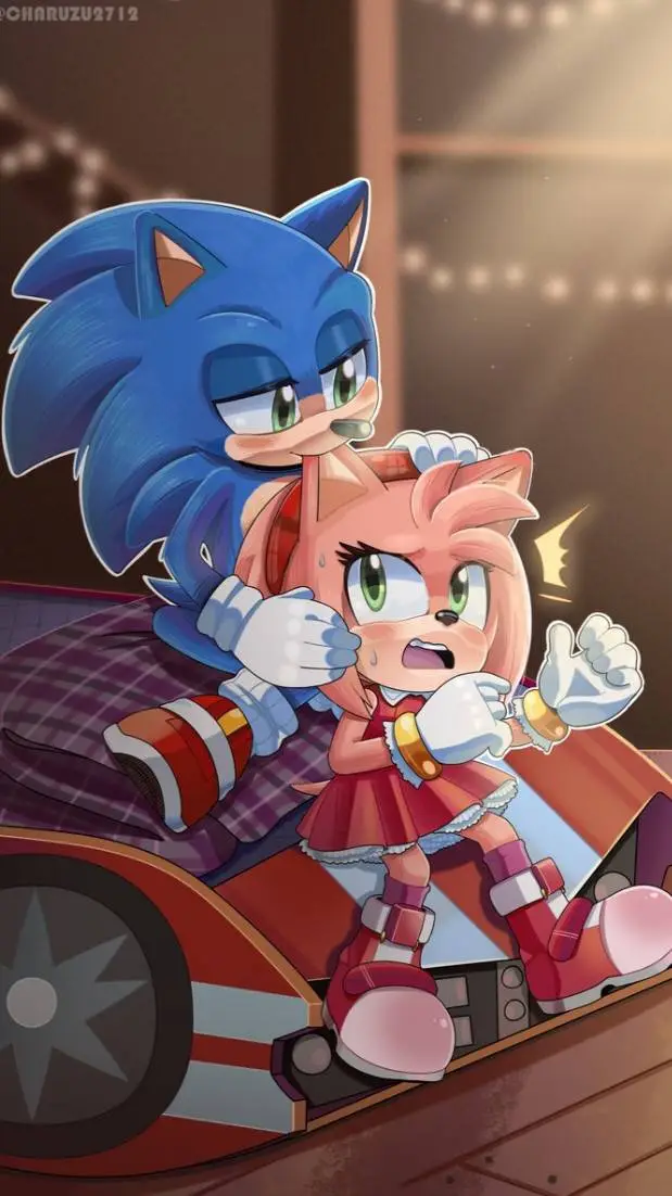 ai character: Sonic And Amy background