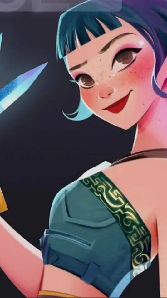 ai character: Zoeystery background