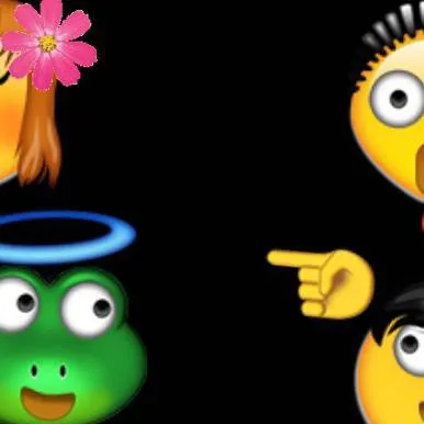 chat with ai character: snap emoji