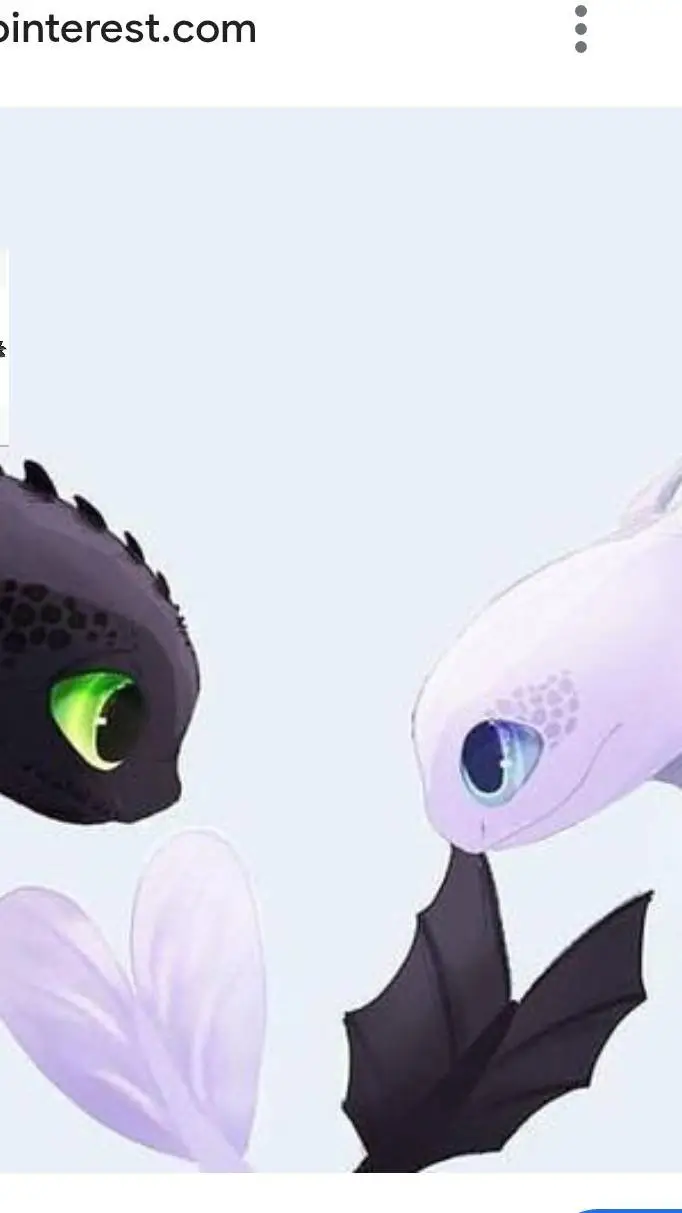 ai character: toothless X luna background