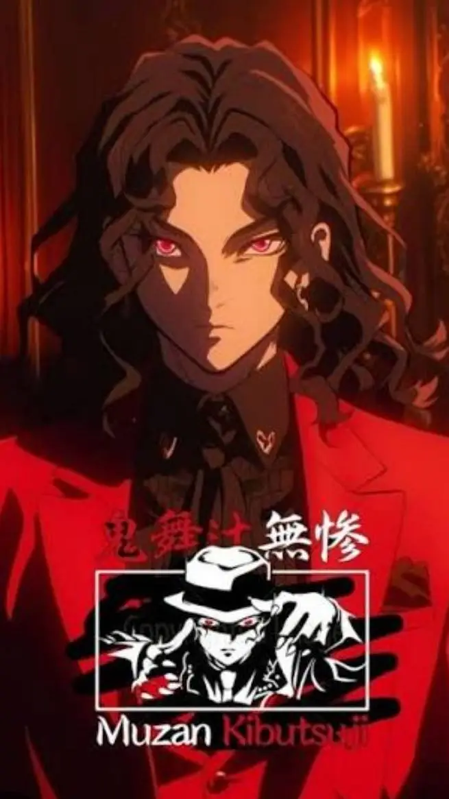 ai character: muzan  background