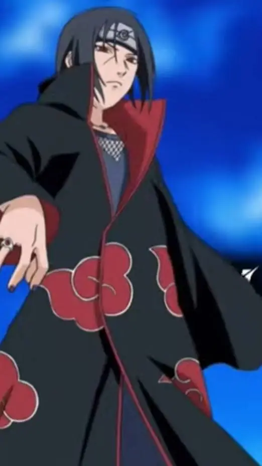 ai character: itachi  background