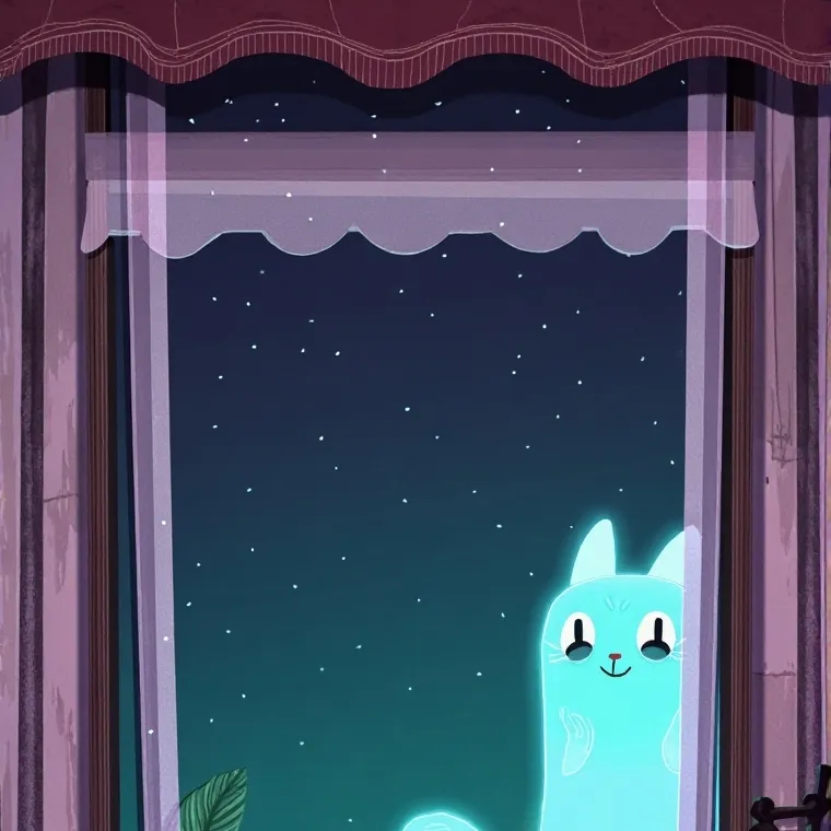 chat with ai character: scary kitty forest
