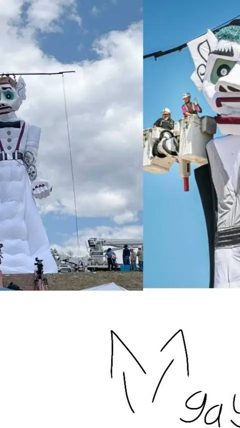 ai character: Zozobra 2023&2022 background