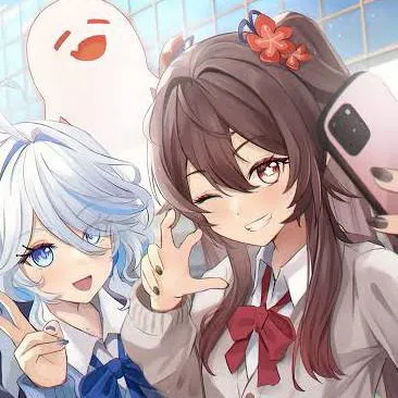 chat with ai character: Furina and Hu tao