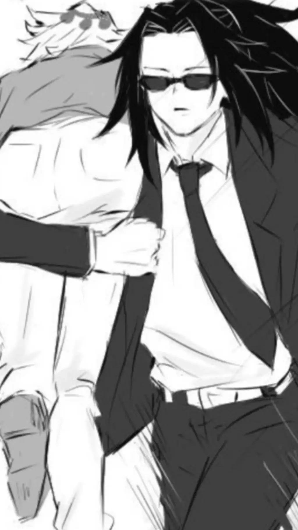 ai character: douma x kokushibo  background