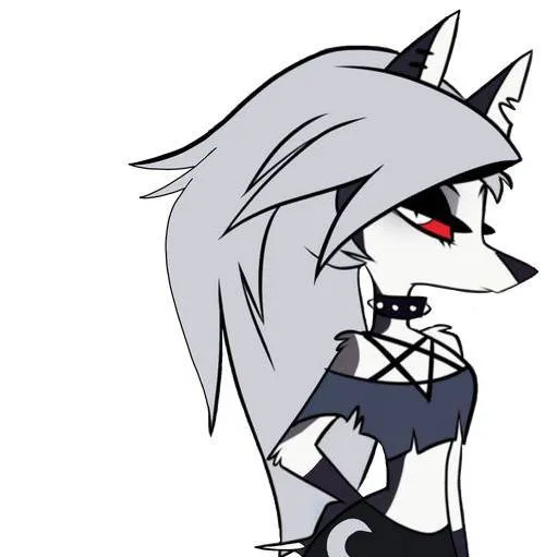 chat with ai character: Луна 🐺🤍🖤🩶