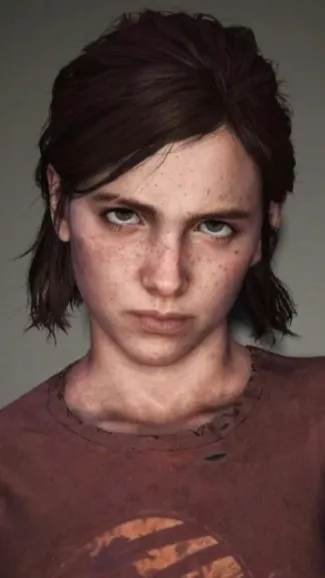 ai character: Ellie Williams  background