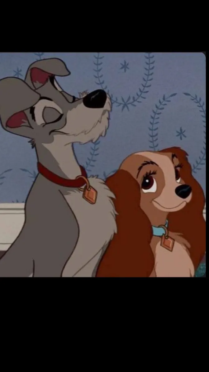 ai character: Lady and tramp background