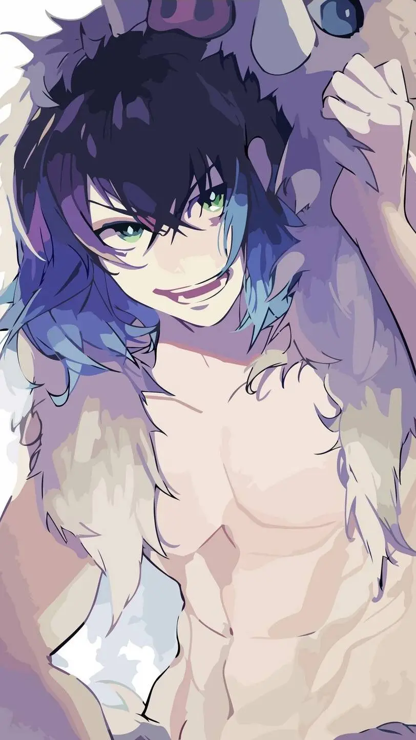 ai character: иноске background